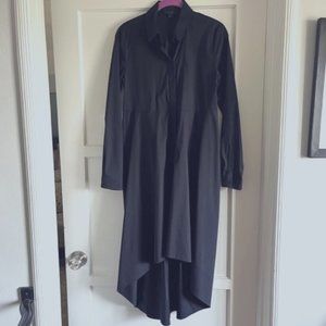 COS Dark Navy High-Low long dress. Size 4